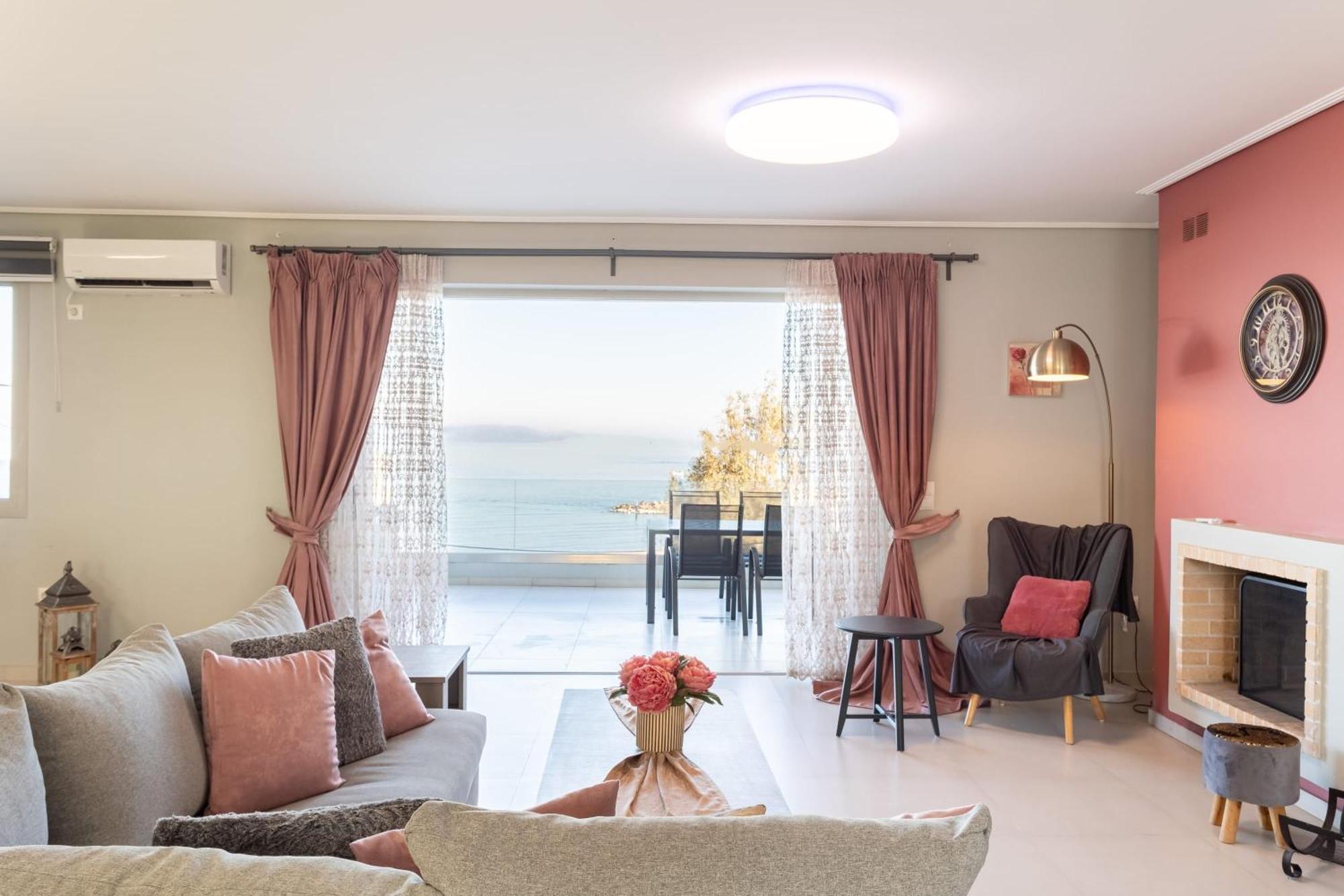 Beachfront Artemida Retreat - Peony Seabreeze Gem Eksteriør bilde